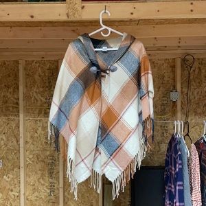 This awesome poncho goes with anything